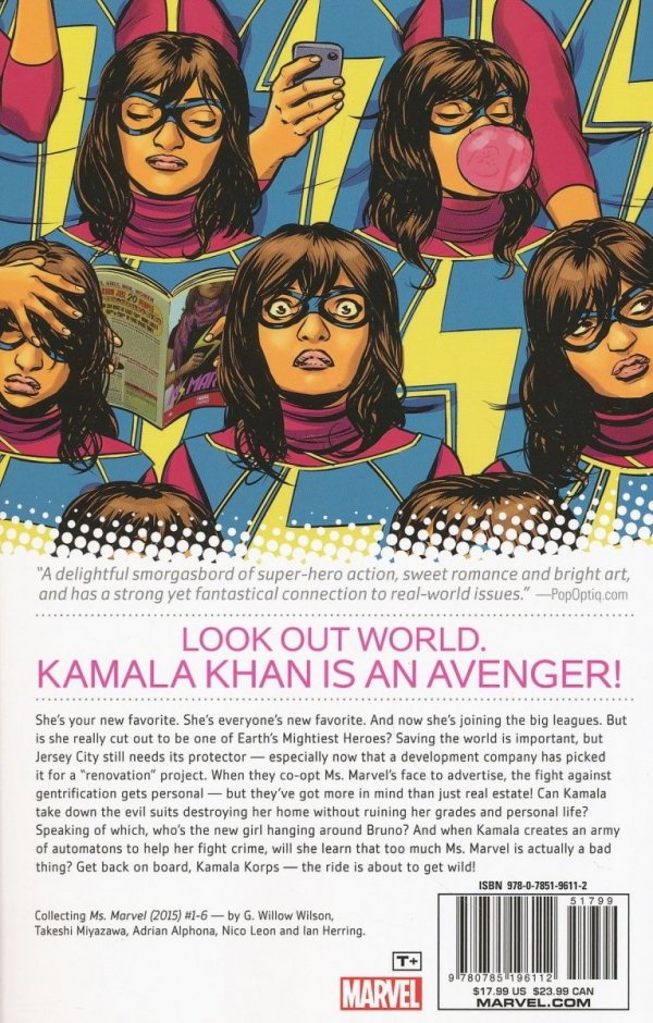 MS MARVEL VOL 05 SUPER FAMOUS TP [9780785196112] **promocja TOMY**