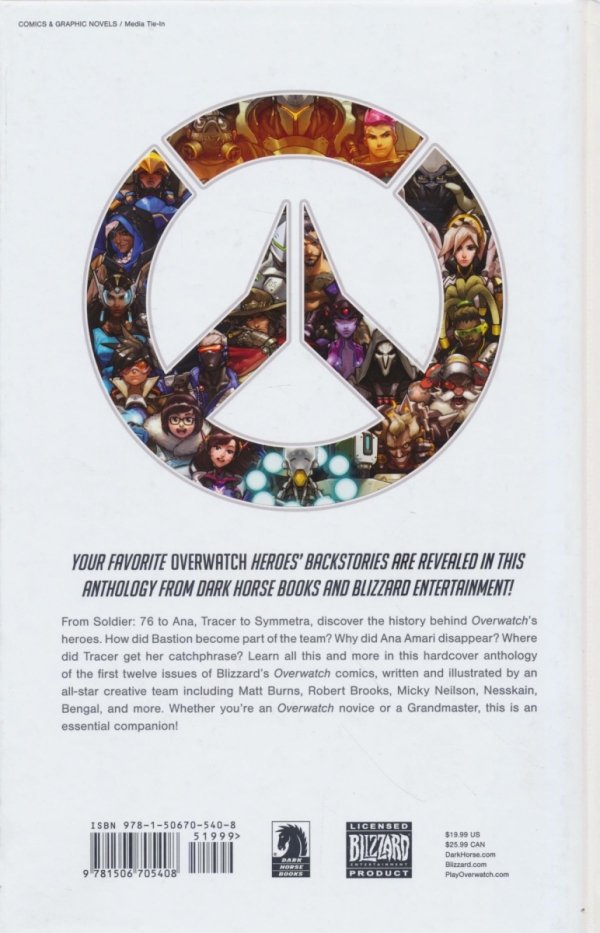 OVERWATCH ANTHOLOGY VOL 01 HC [9781506705408]
