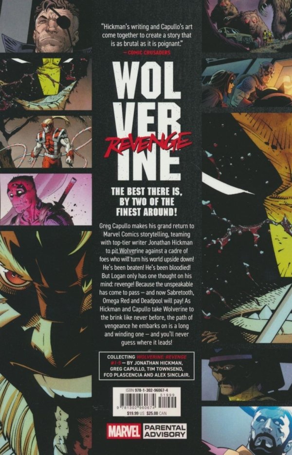 WOLVERINE REVENGE TP [9781302960674] **OFERTA SPECJALNA**