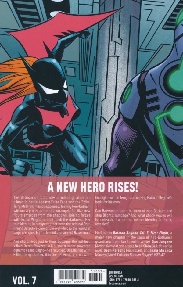 BATMAN BEYOND VOL 07 FIRST FLIGHT TP [9781779502872]