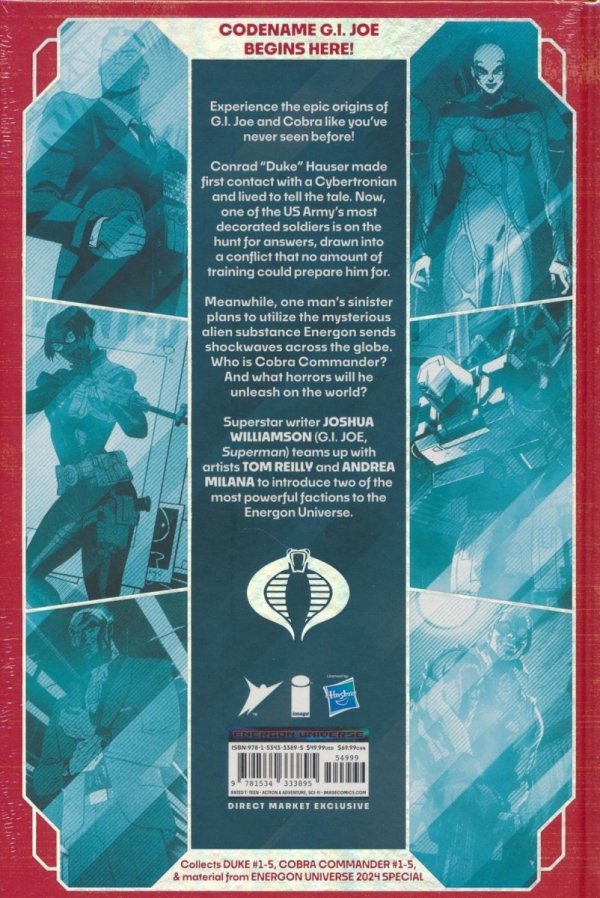 CODENAME GI JOE DELUXE EDITION VOL 01 HC [VARIANT] [9781534333895]