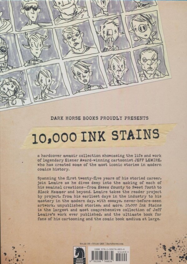 10000 INK STAINS A MEMOIR HC [9781506744834] **OFERTA SPECJALNA**
