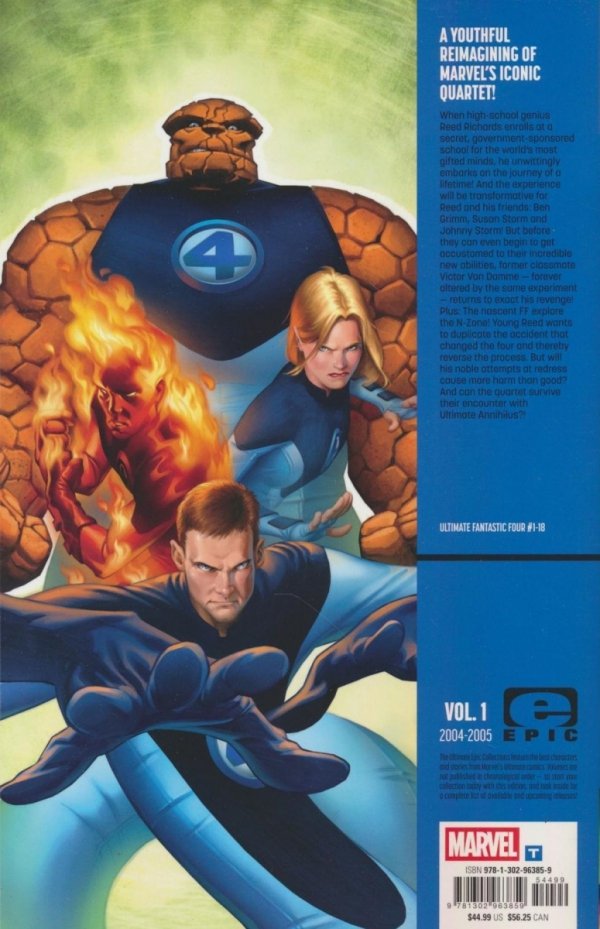 ULTIMATE FANTASTIC FOUR EPIC COLLECTION THE FANTASTIC TP [9781302963859]