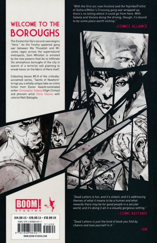 DEAD LETTERS VOL 02 SAINTS OF NOWHERE TP [9781608864911]