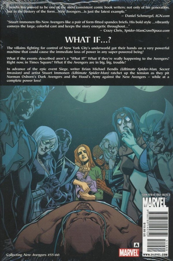 NEW AVENGERS VOL 12 POWERLOSS HC [9780785145752]