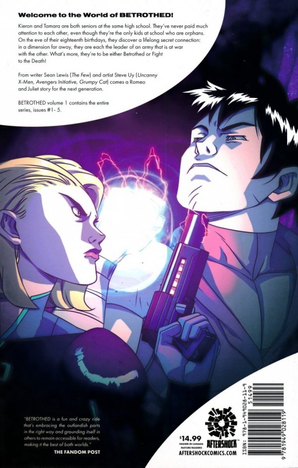 BETROTHED VOL 01 LOVE OR DIE TP [9781949028119] **promocja TOMY**