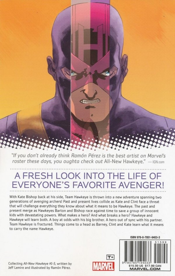 HAWKEYE VOL 05 ALL-NEW HAWKEYE TP [9780785194033] **OFERTA SPECJALNA**