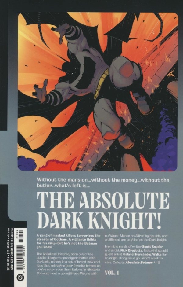 ABSOLUTE BATMAN VOL 01 THE ZOO TP [9781799505259]