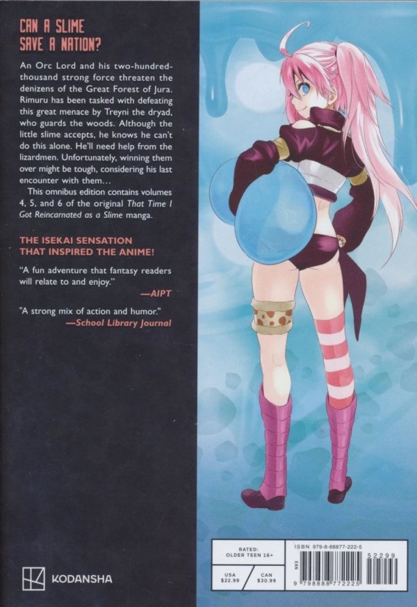 THAT TIME I GOT REINCARNATED AS A SLIME OMNIBUS VOL 04-06 TP [9798888772225]