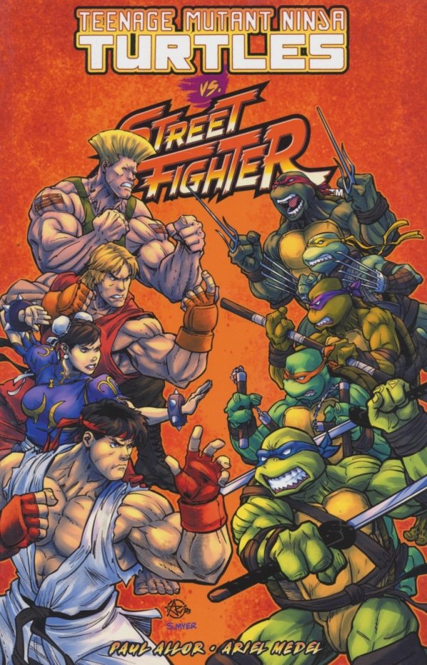 TEENAGE MUTANT NINJA TURTLES VS STREET FIGHTER TP [9798887240770] **OFERTA EKSPOZYCYJNA**