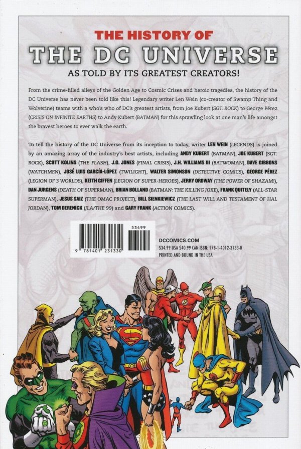 DC UNIVERSE LEGACIES HC [9781401231330]