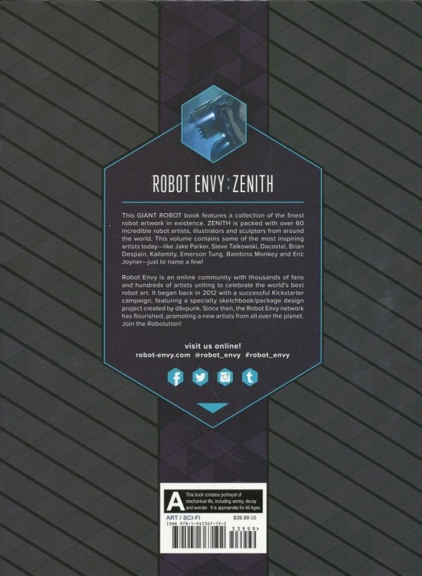 ROBOT ENVY ZENITH HC [9781942367192] **promocja TOMY**