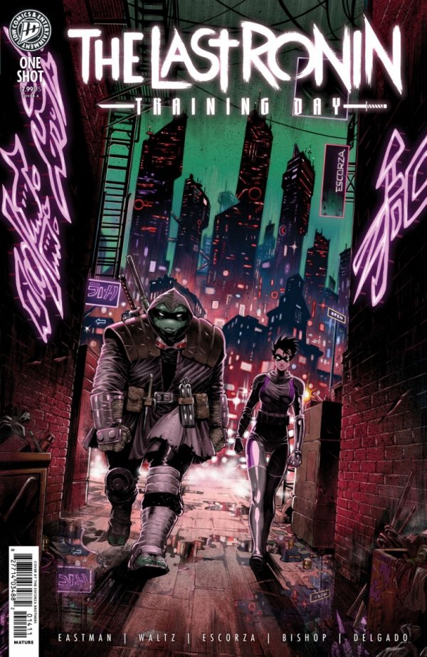 TEENAGE MUTANT NINJA TURTLES THE LAST RONIN TRAINING DAY COVER A ESCORZA BROTHERS [82771403551300111]