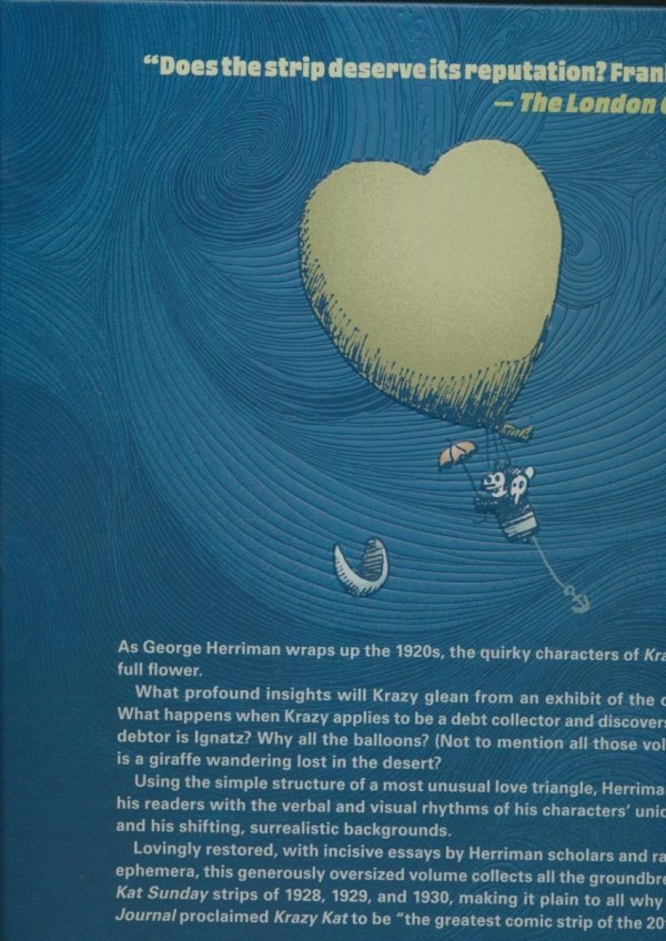 GEORGE HERRIMAN LIBRARY KRAZY AND IGNATZ 1928-1930 HC [9798875000409]