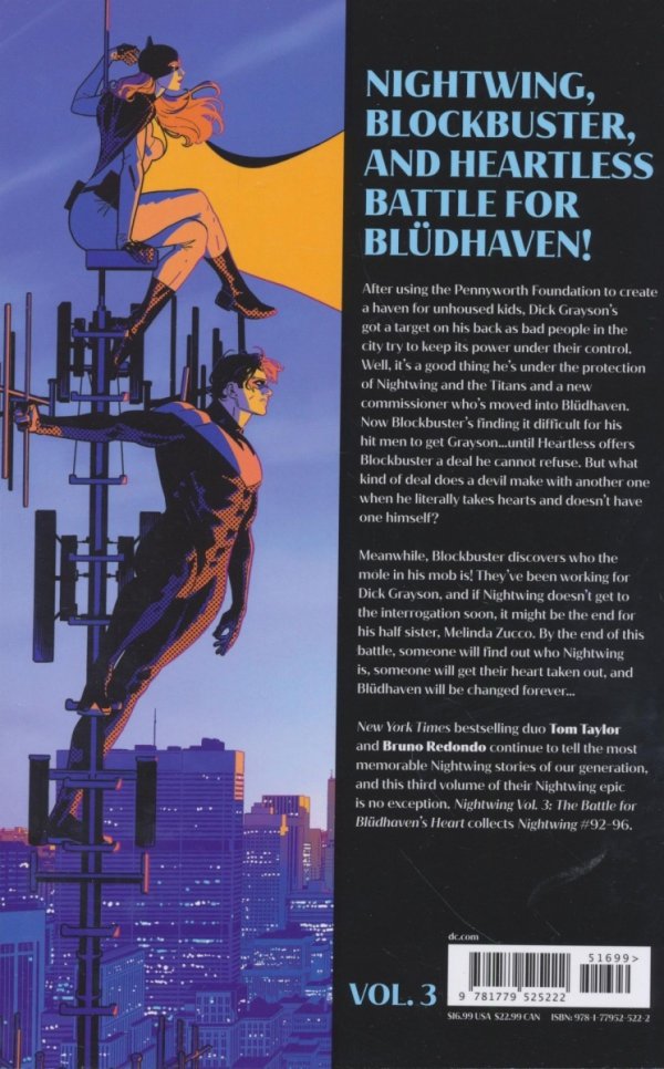 NIGHTWING VOL 03 THE BATTLE FOR BLUDHAVENS HEART TP [9781779525222] **OFERTA SPECJALNA**