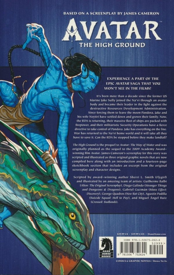 AVATAR THE HIGH GROUND OMNIBUS TP [9781506752624]