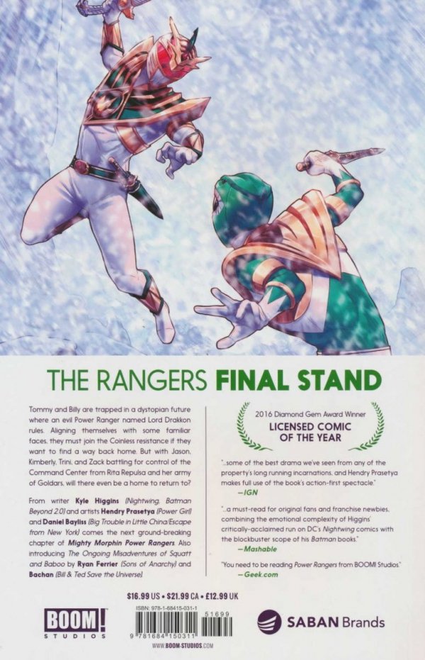 MIGHTY MORPHIN POWER RANGERS VOL 04 TP [9781684150311] **OFERTA SPECJALNA**