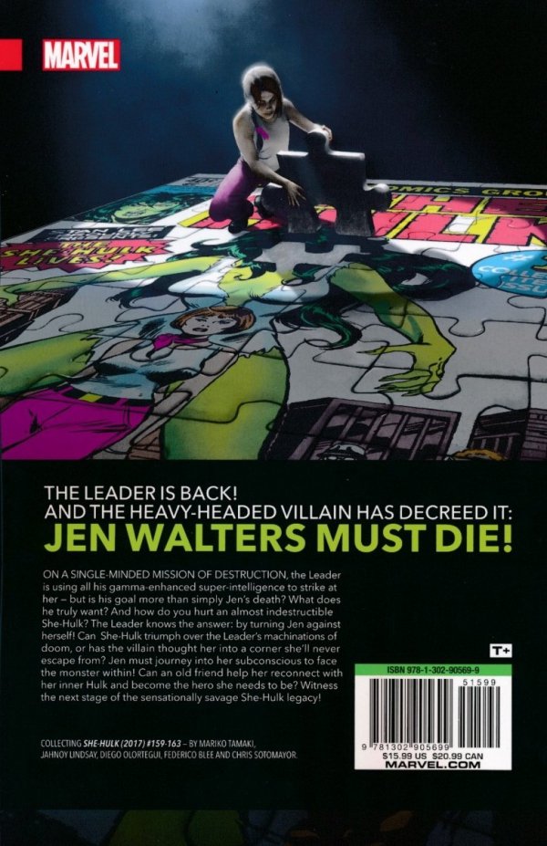 SHE-HULK VOL 03 JEN WALTERS MUST DIE TP [9781302905699] **promocja TOMY**