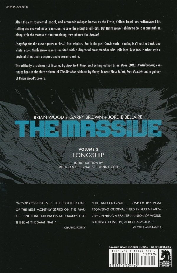 MASSIVE VOL 03 LONGSHIP TP [9781616554460]