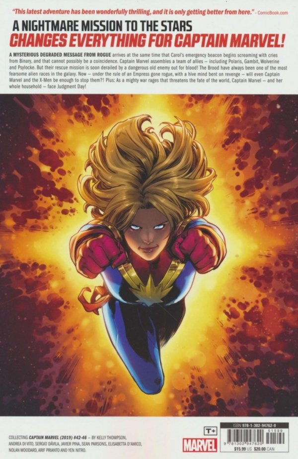 CAPTAIN MARVEL VOL 09 REVENGE OF THE BROOD PART 1 TP [9781302947620] **OFERTA SPECJALNA**