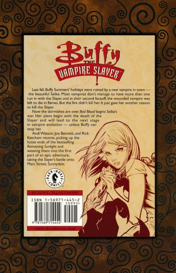 BUFFY THE VAMPIRE SLAYER BAD BLOOD TP [9781569714454] **OFERTA SPECJALNA**