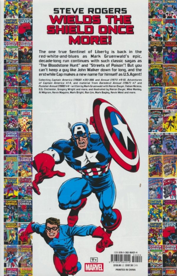 CAPTAIN AMERICA BY MARK GRUENWALD OMNIBUS VOL 02 HC [STANDARD] [9781302964214] **OFERTA SPECJALNA**