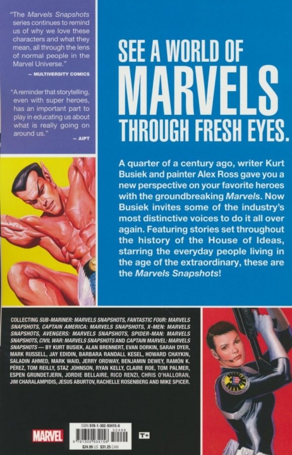 MARVELS SNAPSHOTS TP [9781302934156]