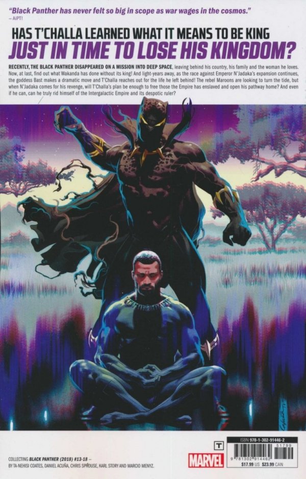 BLACK PANTHER VOL 08 THE INTERGALACTIC EMPIRE OF WAKANDA PART 3 TP [9781302914462] **OFERTA SPECJALNA**