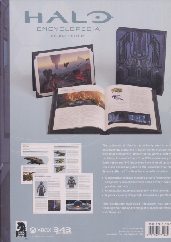 HALO ENCYCLOPEDIA DELUXE EDITION HC [9781506731162]