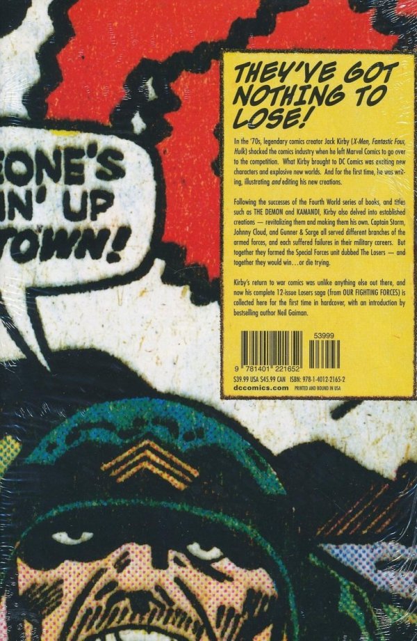 JACK KIRBYS THE LOSERS HC [9781401221652]