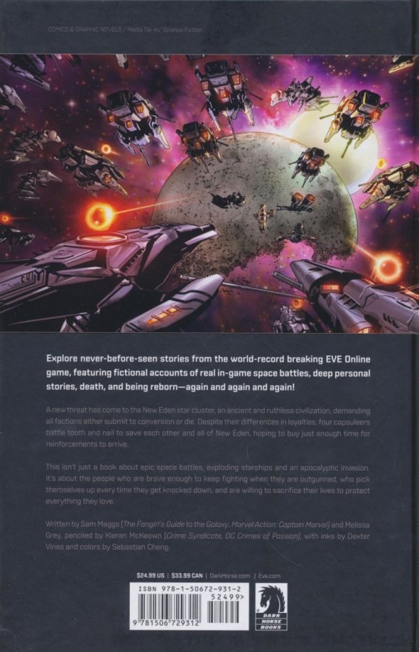 EVE ONLINE CAPSULEER CHRONICLES HC [9781506729312]