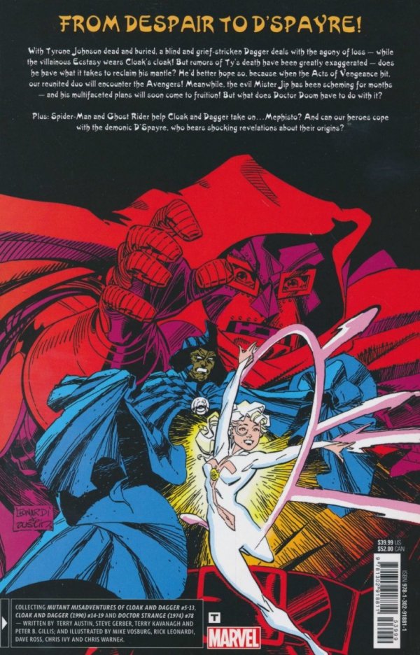 CLOAK AND DAGGER AGONY AND ECSTASY TP [9781302918811] **promocja TOMY**