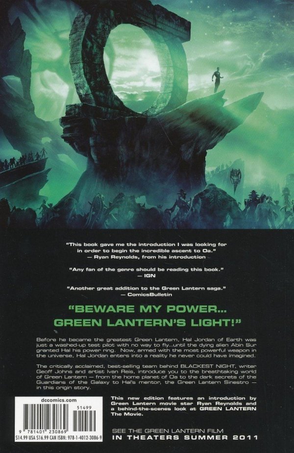 GREEN LANTERN SECRET ORIGIN TP [9781401230869]