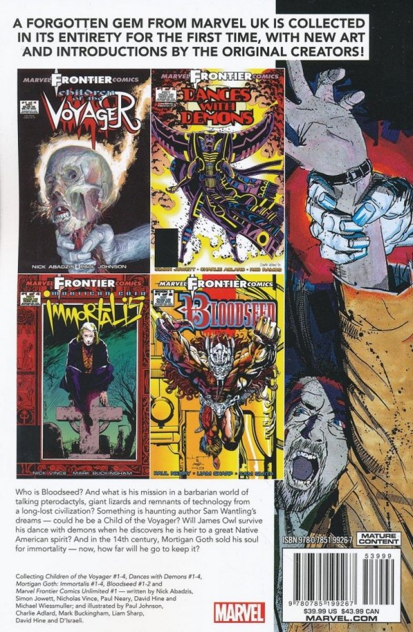 MARVEL FRONTIER COMICS THE COMPLETE COLLECTION TP [9780785199267] **PROMOCJA TOMY**
