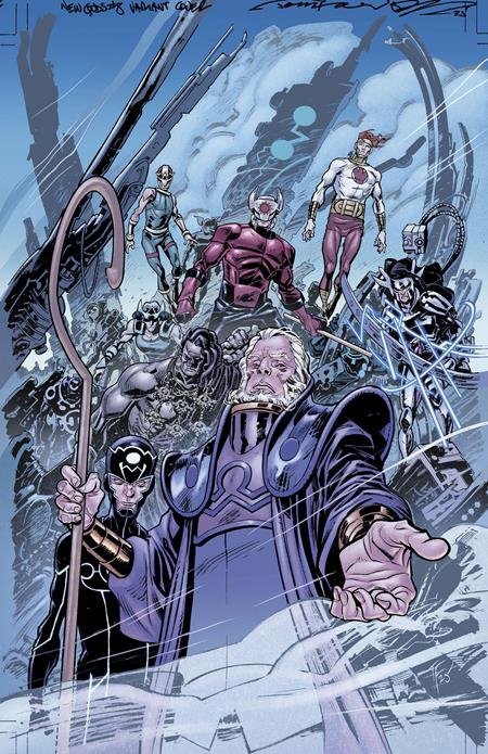 NEW GODS #8 CVR C TOM FOWLER CARD STOCK VAR [76194138623200831]