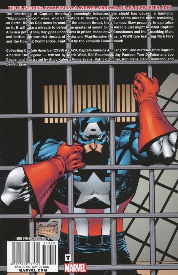 CAPTAIN AMERICA LAND OF THE FREE TP [9780785167532] **promocja TOMY**