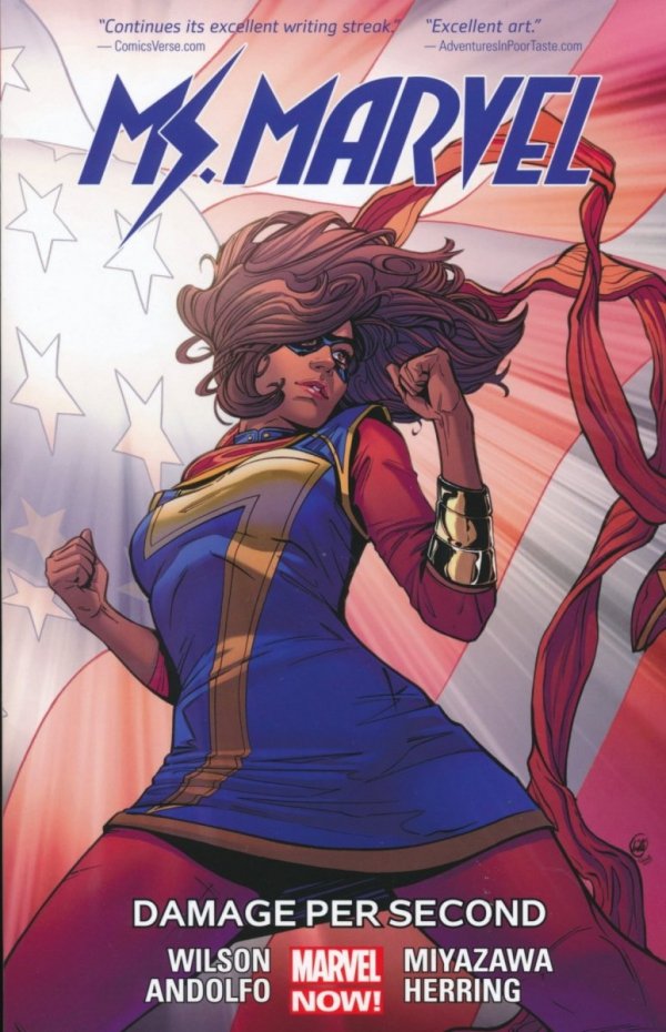 MS MARVEL VOL 07 DAMAGE PER SECOND TP [9781302903053] **promocja TOMY**