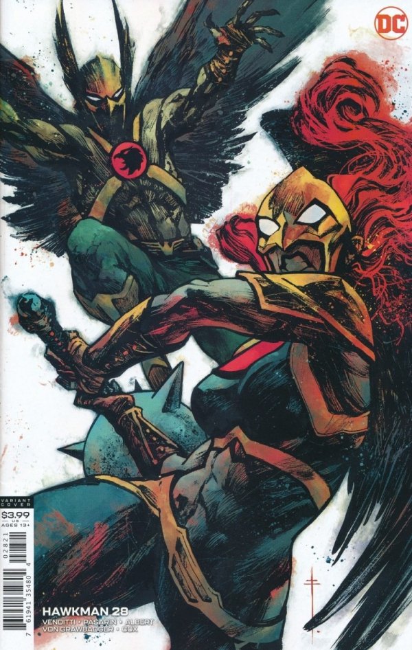 HAWKMAN [35480] #28 CVR B [76194135480402821] **promocja ZESZYTY**