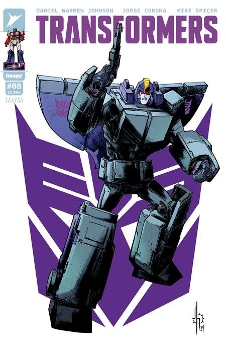 TRANSFORMERS #08 2ND PTG CVR A [70985303861000812] **promocja ZESZYTY**
