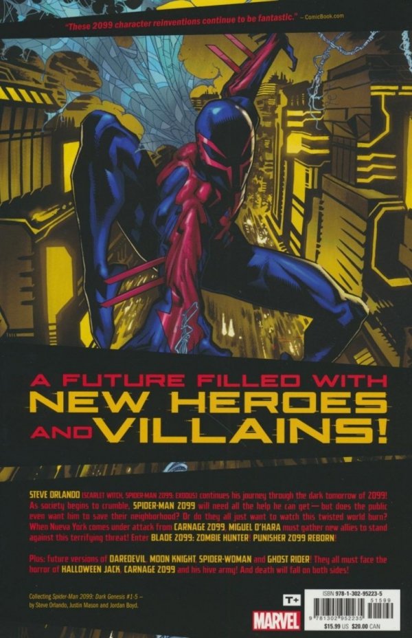 SPIDER-MAN 2099 DARK GENESIS TP [9781302952235]