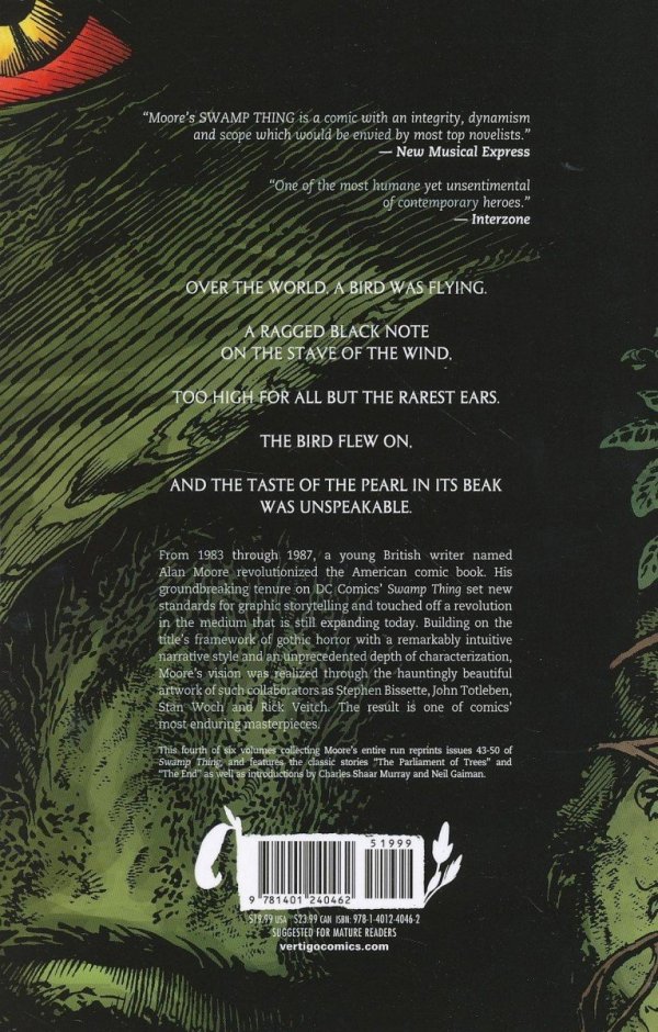 SAGA OF THE SWAMP THING VOL 04 TP [9781401240462] **OFERTA SPECJALNA**