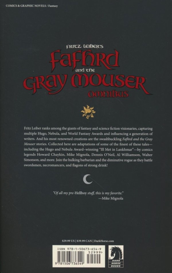 FAFHRD AND THE GRAY MOUSER OMNIBUS TP [9781506736549]