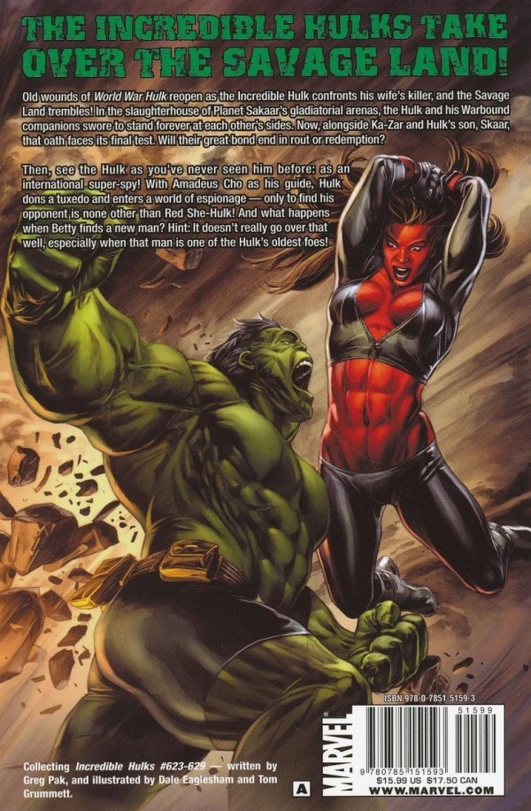 INCREDIBLE HULKS PLANET SAVAGE TP [9780785151593] **promocja TOMY**