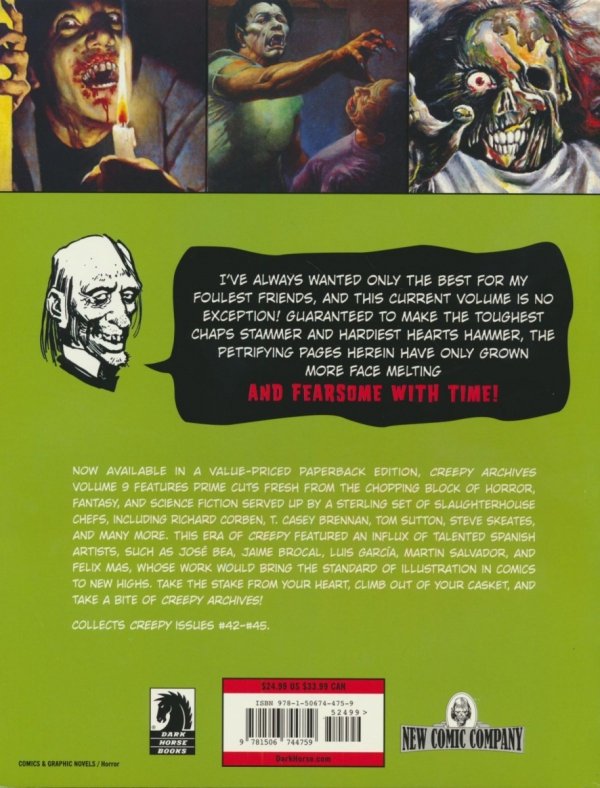 CREEPY ARCHIVES VOL 09 TP [9781506744759]