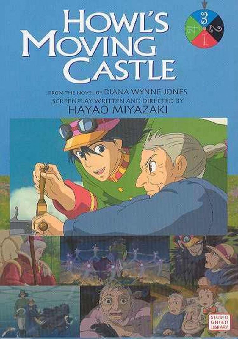 HOWLS MOVING CASTLE FILM COMIC VOL 03 GN [9781421500935]
