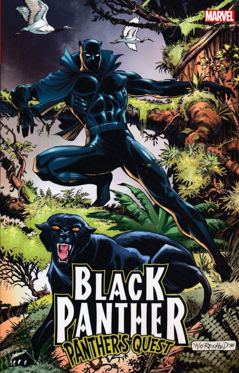 BLACK PANTHER PANTHERS QUEST SC [9781302908034]