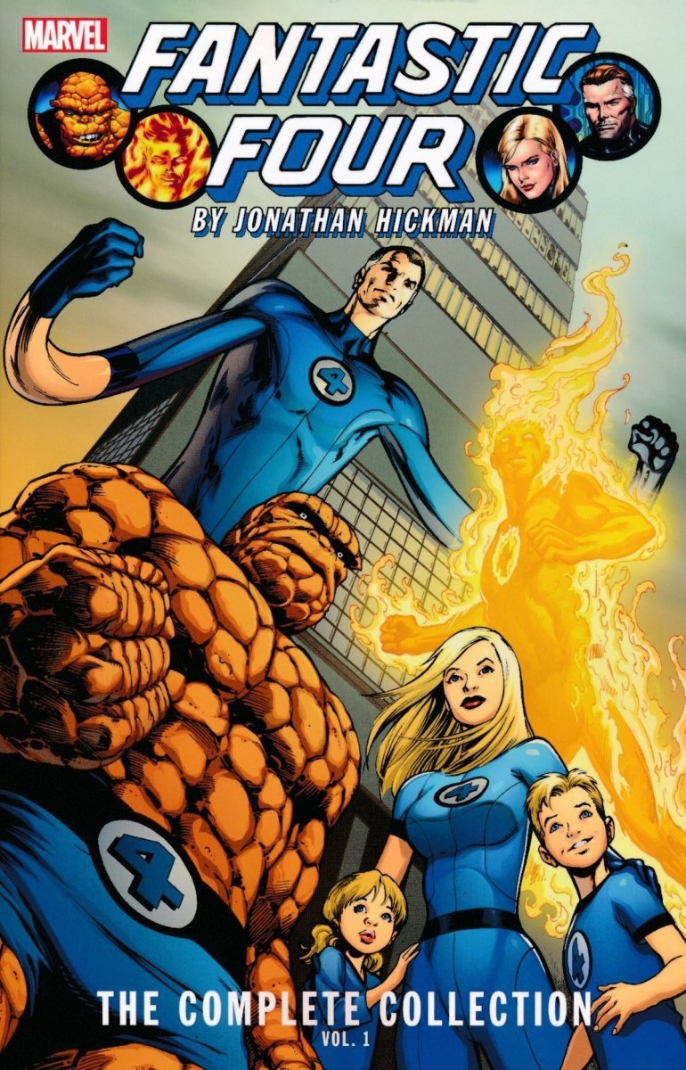 FANTASTIC FOUR BY JONATHAN HICKMAN THE COMPLETE COLLECTION VOL 01 SC