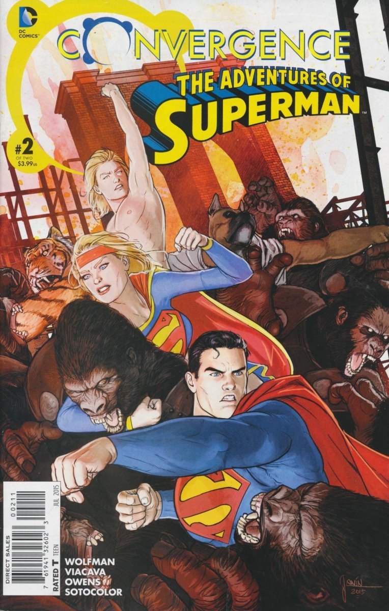 CONVERGENCE THE ADVENTURES OF SUPERMAN #02 CVR A