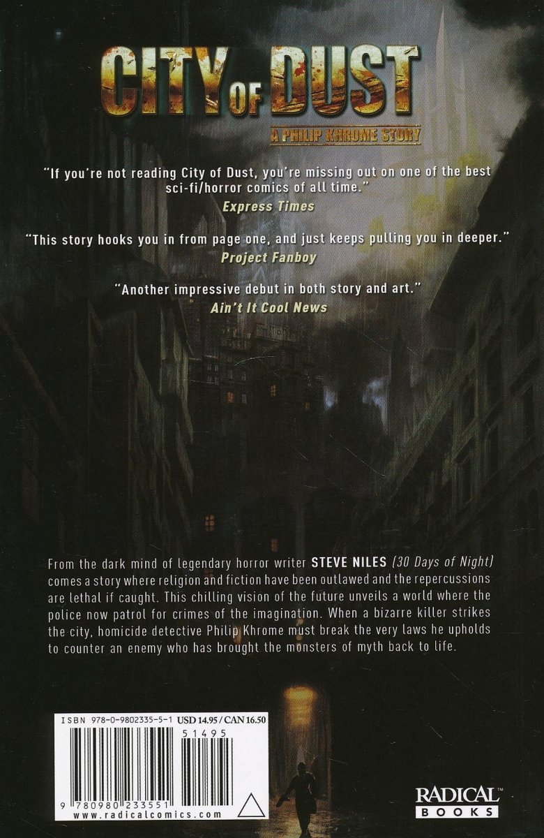 CITY OF DUST A PHILIP KHROME STORY SC [9780980233551]