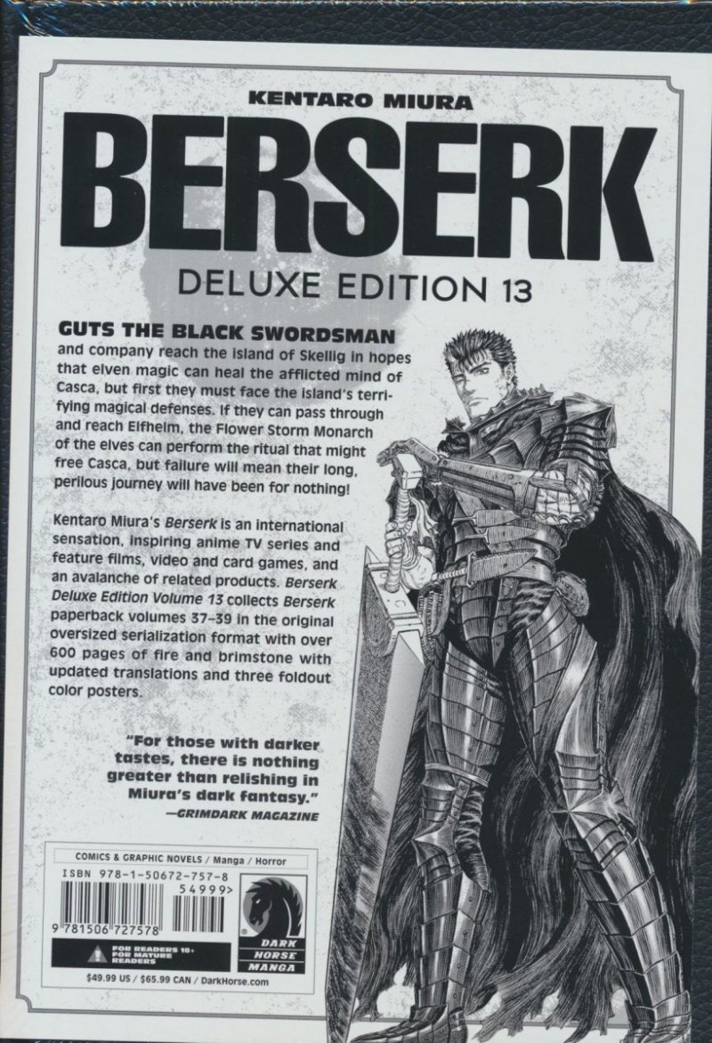 BERSERK DELUXE EDITION VOL 13 HC [9781506727578]